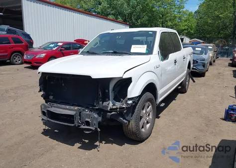 2018 Ford F-150 Lariat из США, поврежденный, VIN 1FTEW1EG2JFB09686